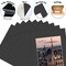 Pack of 10 ,11x14 Black Picture Mat Set with White Core Bevel Cut for 8x10 Photo